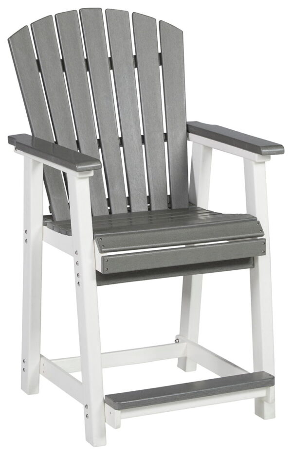 Transville - Gray / White - Barstool (Set of 2) - Image 4