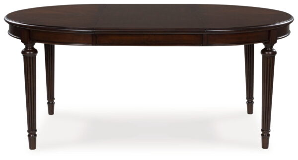 Lavinton - Brown - Oval Dining Room Extension Table - Image 4