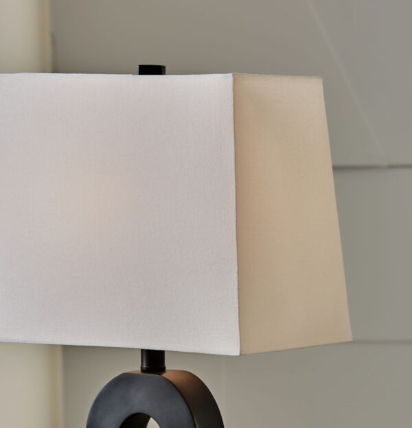 Markellton - Black - Poly Table Lamp (Set of 2) - Image 4