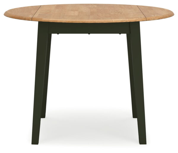 Gesthaven - Round Dining Room Drop Leaf Table Set - Image 10