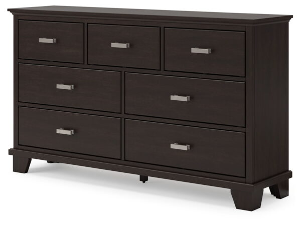 Covetown - Dark Brown - Dresser - Image 2