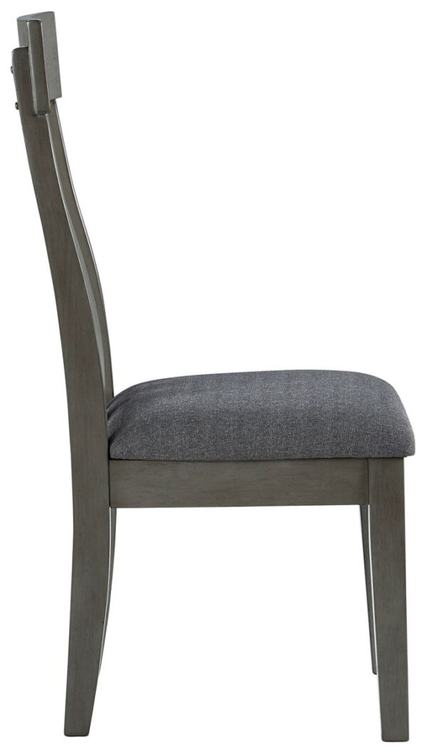 Hallanden - Black / Gray - Dining UPH Side Chair (Set of 2) - Image 3