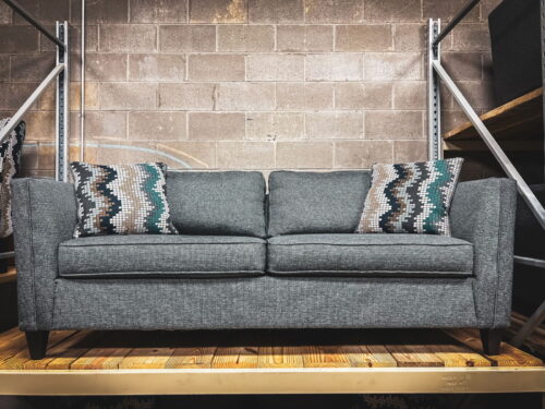 Blue/Gray Sofa