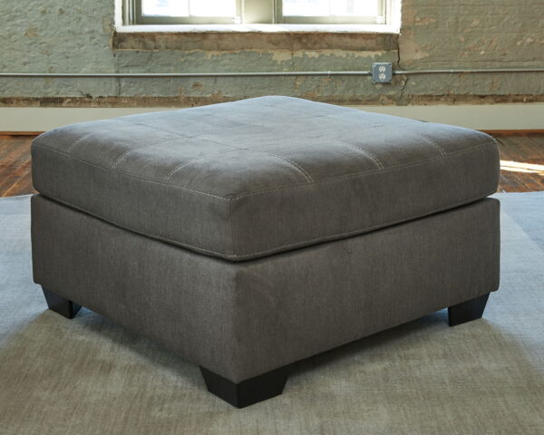 Pitkin - Slate - Oversized Accent Ottoman - Image 2
