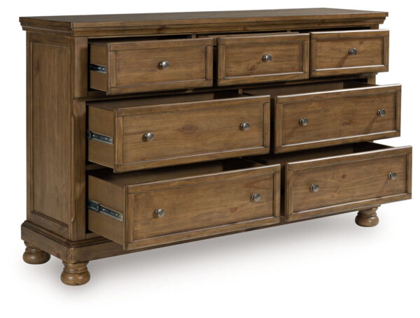 Feddinger - Medium Brown - Dresser - Image 3