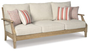 Clare View - Beige - Sofa with Cushion