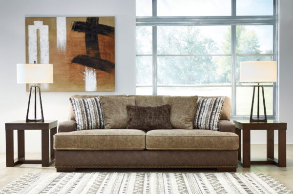 Alesbury - Chocolate - Sofa - Image 2
