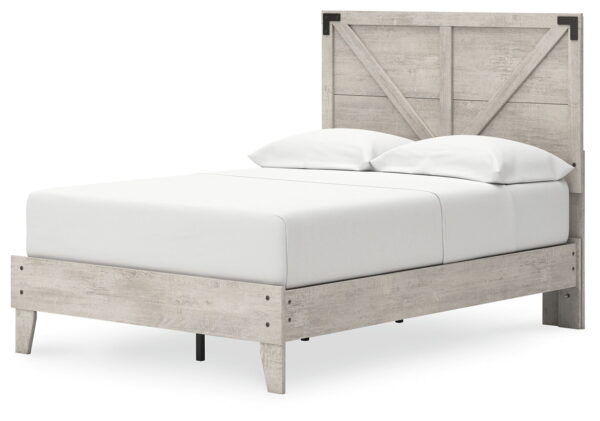 Shawburn - Platform Bed With Crossbuck Panel Headboard - Image 3