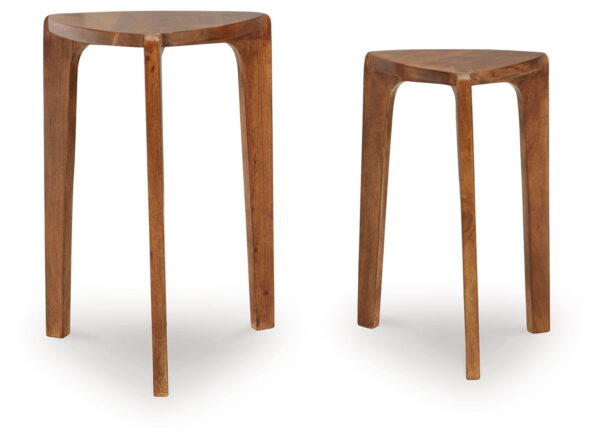 Brynnleigh - Medium Brown - Accent Table Set (Set of 2) - Image 4