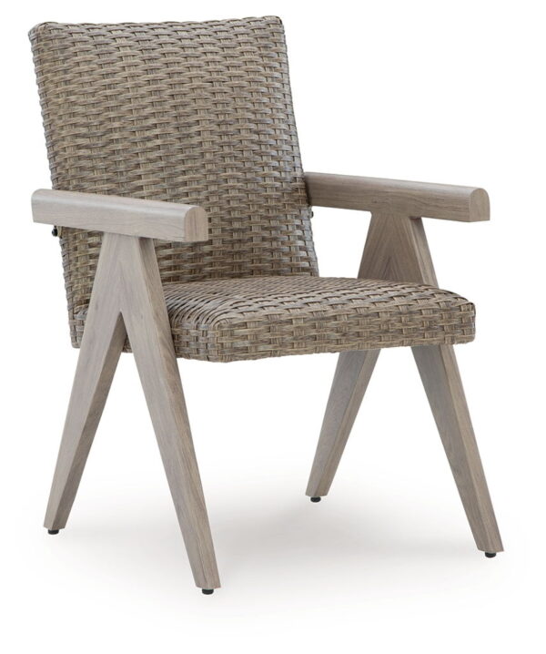 Cliff Trails - Beige - Arm Chair (Set of 2) - Image 4