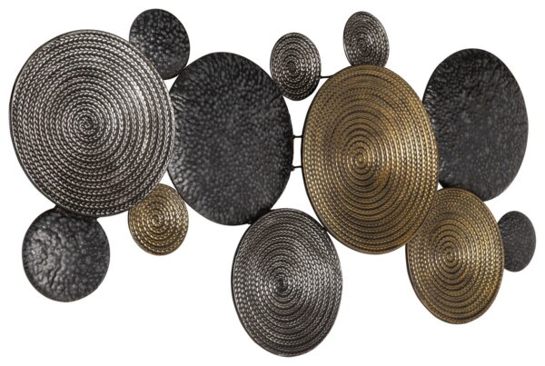 Emsley - Metallic / Black / Gray - Wall Decor - Image 4