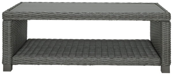 Elite Park - Gray - Rectangular Cocktail Table - Image 4