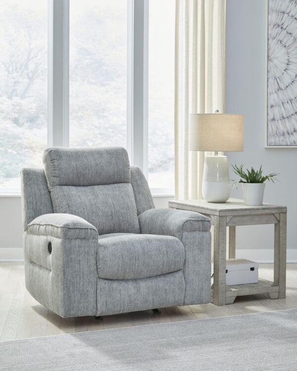 Buntington - Pewter - Rocker Recliner - Image 3