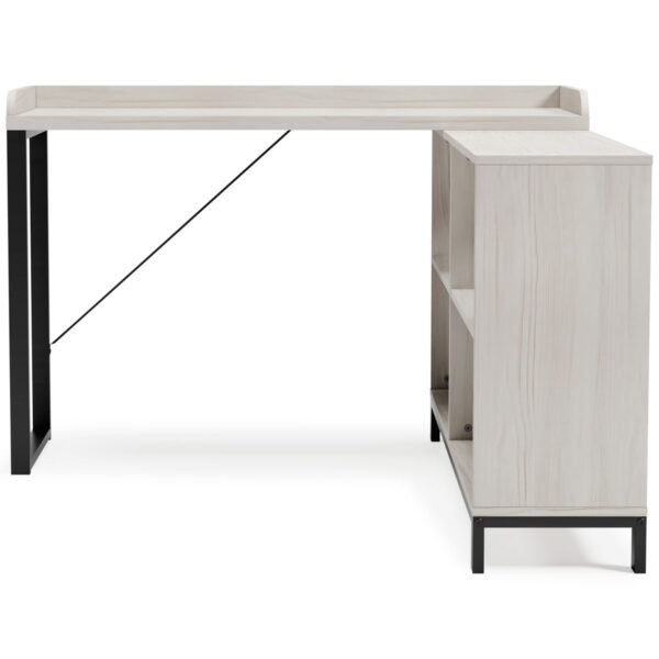 Bayflynn - White / Black - L-Desk - Image 3