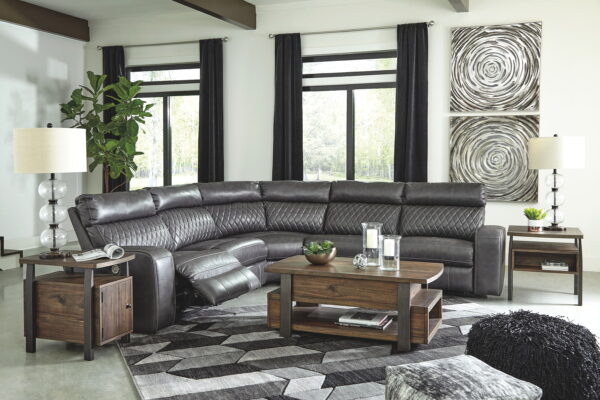 Samperstone - Power Reclining Sectional - Image 6