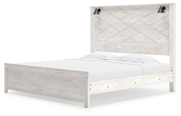 Gerridan - Panel Bed With Sconces - Image 4