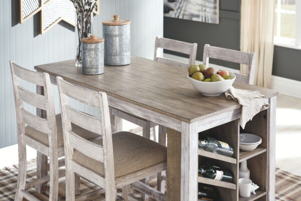 Skempton - Rectangular Counter Table With Storage Set - Image 3