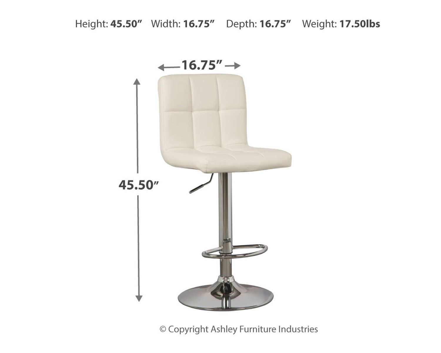 Bellatier - Adjustable Height Barstool (Set of 2) - Image 6
