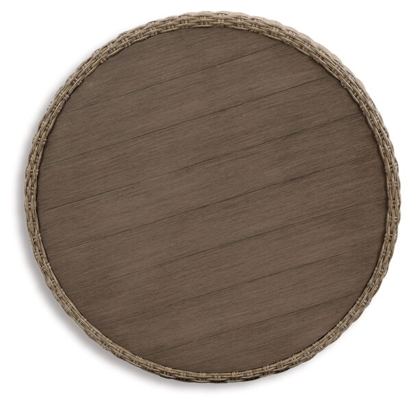 Danson - Beige - Round Cocktail Table - Image 3