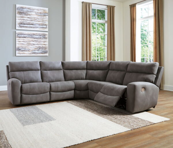 Next-gen Durapella - Power Reclinering Sectional Set - Image 6