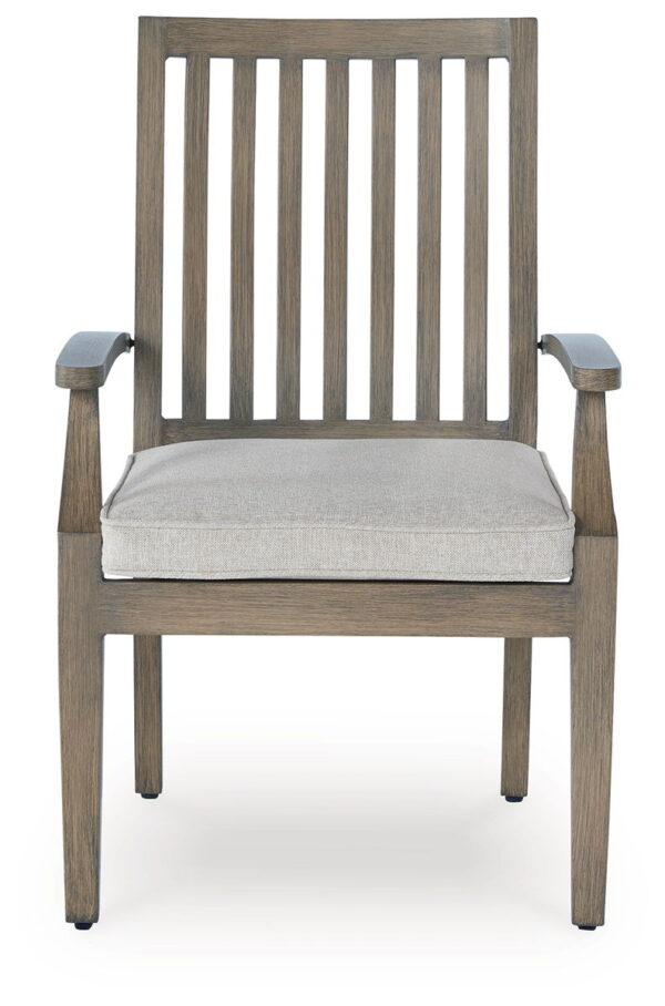 Rainier Ranch - Brown / Beige - Arm Chair With Cushion (Set of 2) - Image 2