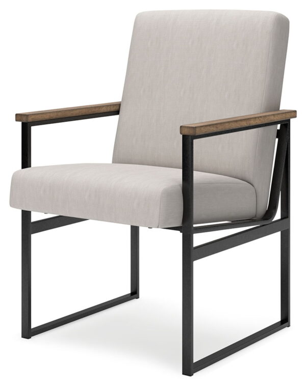 Montia - Light Brown - Home Office Desk Chair - Image 2