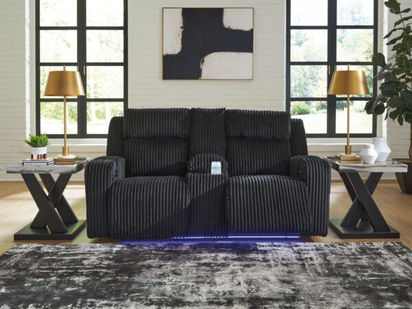 Forest Lake - Power Reclining Loveseat With Console / Adj Headrest - Image 5