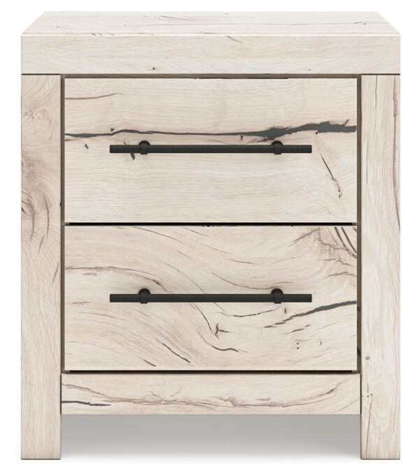 Lawroy - Light Natural - Two Drawer Night Stand - Image 3