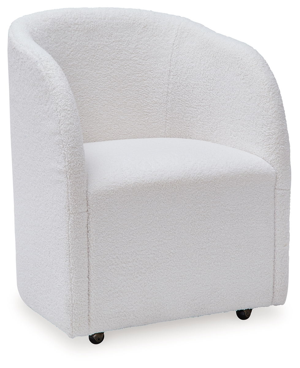 Rowanbeck - Ivory - Dining Upholstered Arm Chair (Set of 2) - Image 4