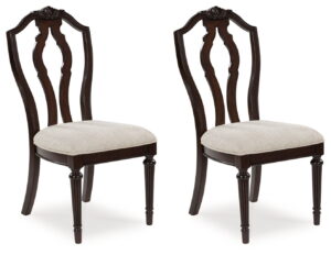 Lavinton - Tan / Brown - Dining Upholstered Side Chair (Set of 2)