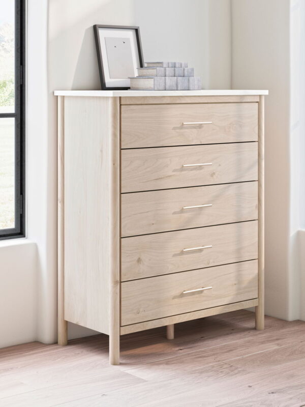Cadmori - Five Drawer Wide Chest - Image 2