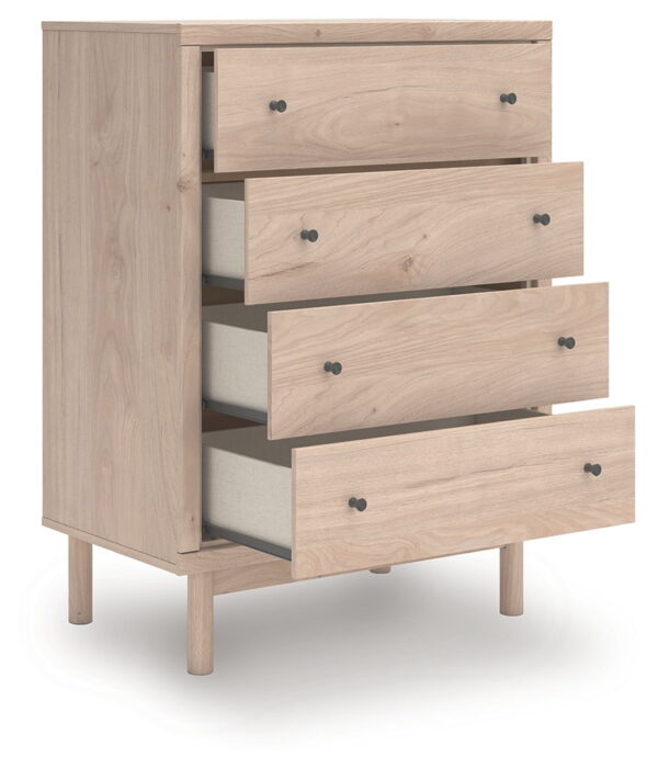 Arloster - Tan - Four Drawer Chest - Image 2