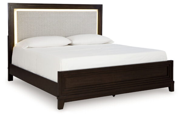 Neymorton - Upholstered Panel Bed - Image 4