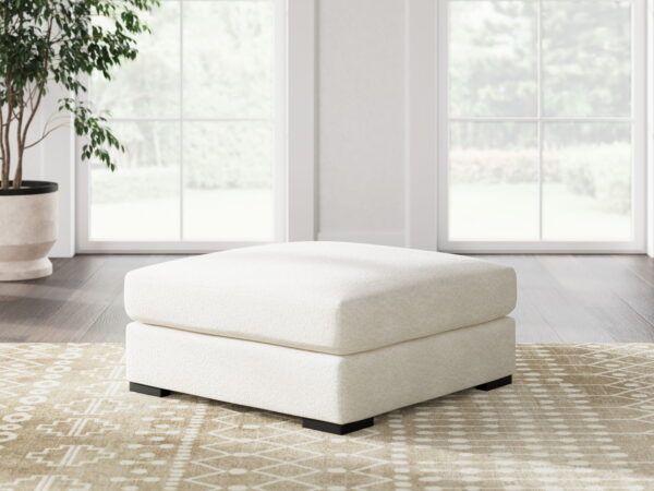 Donelson Creek - Vanilla - Oversized Accent Ottoman - Image 2