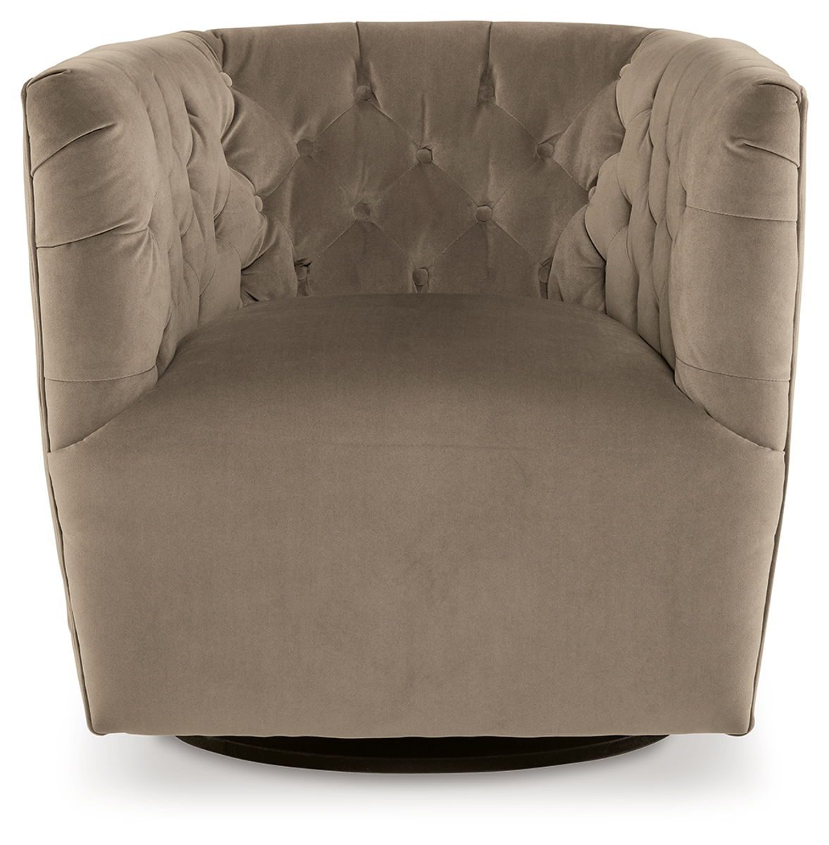 Hayesler - Cocoa - Swivel Accent Chair - Image 2