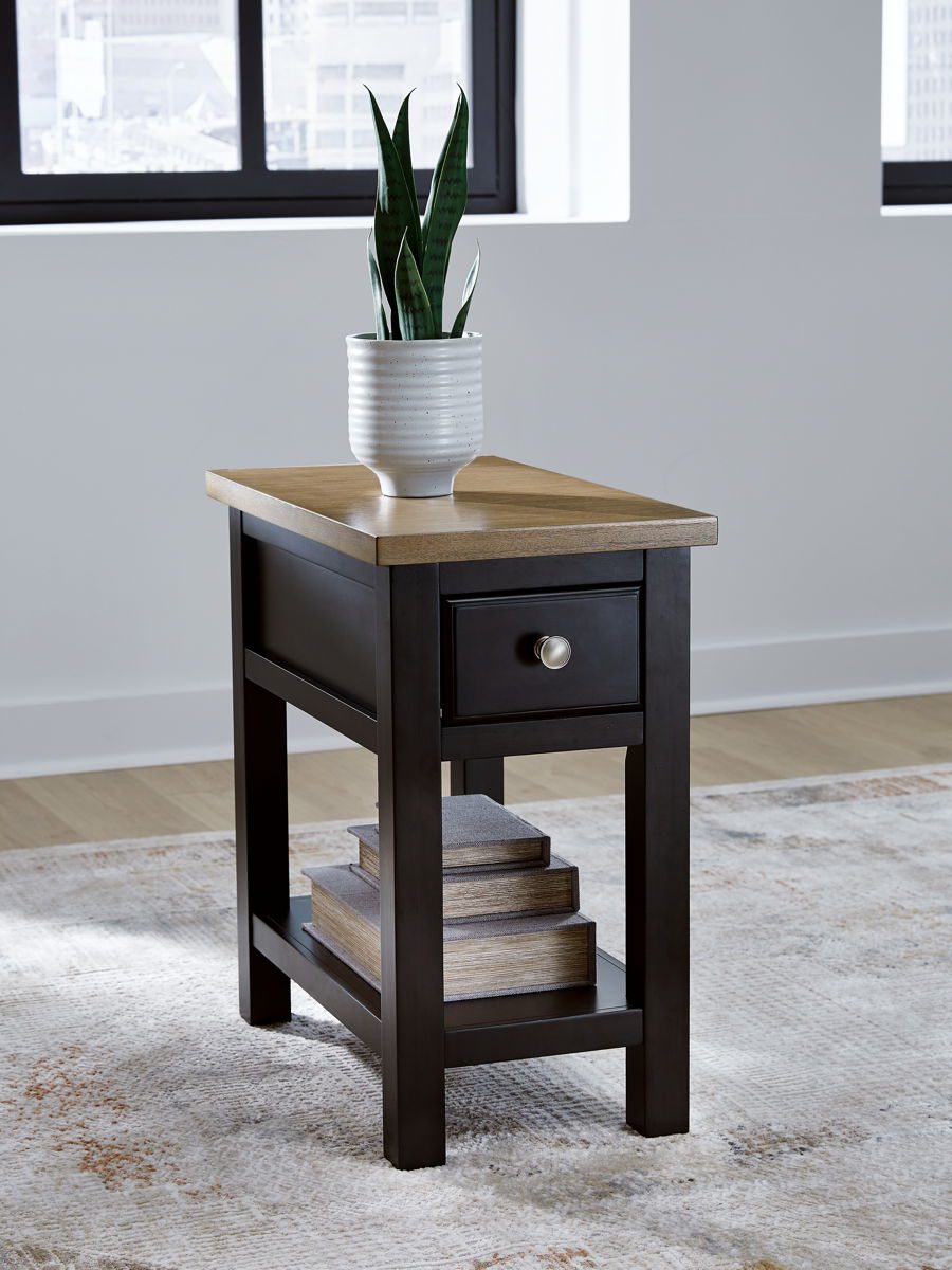 Drazmine - Brown - Chair Side End Table - Image 3