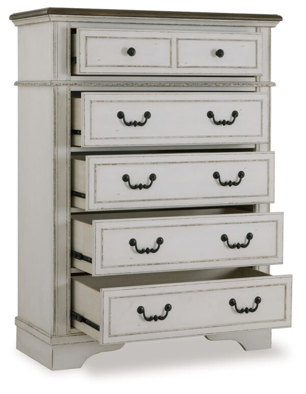 Blendon - Two-tone - Five Drawer Chest - Image 3