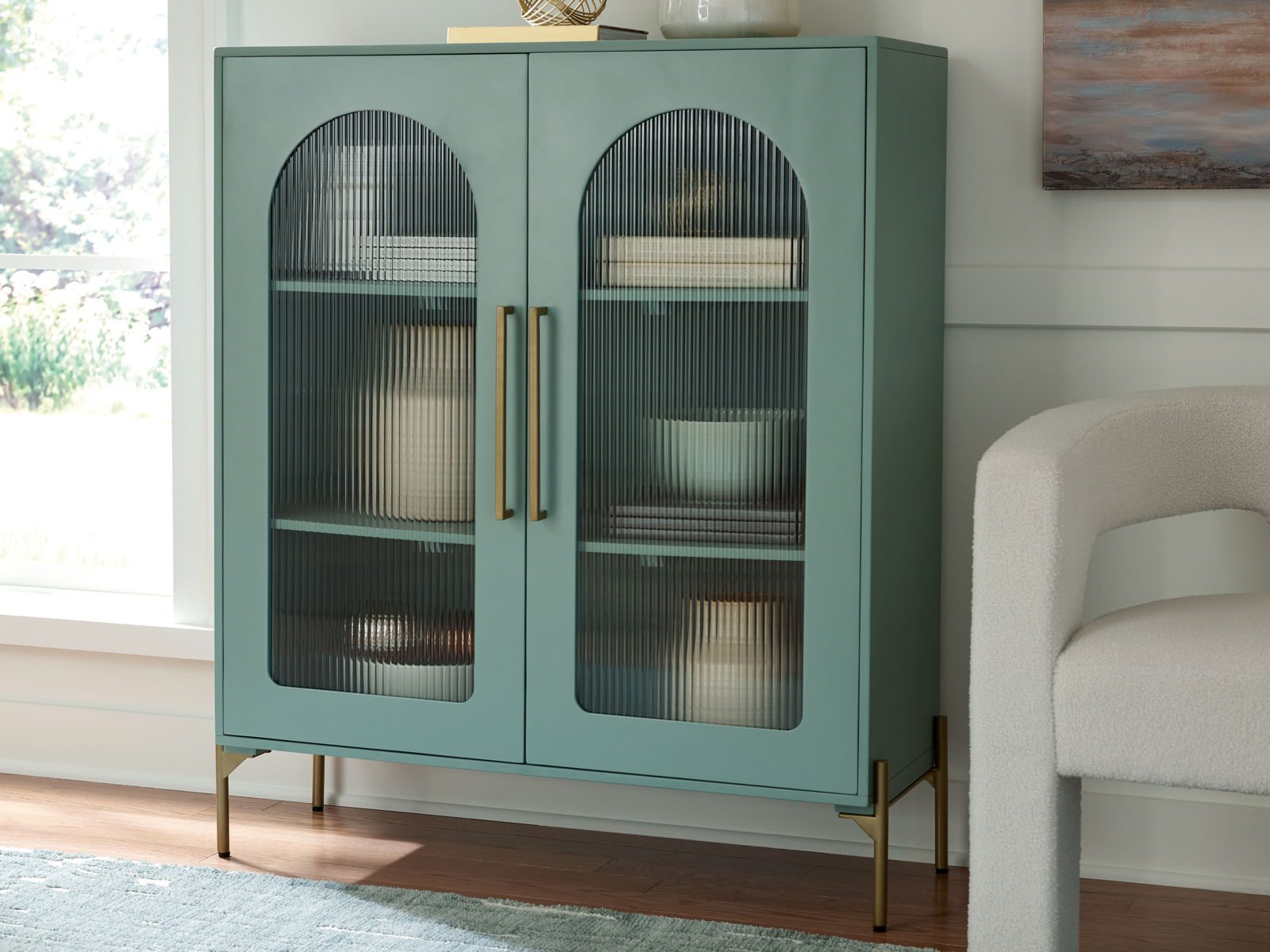 Adwen - Light Green - Accent Cabinet - Image 2