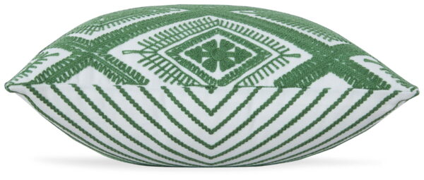 Bellvale - Green / White - Pillow - Image 2