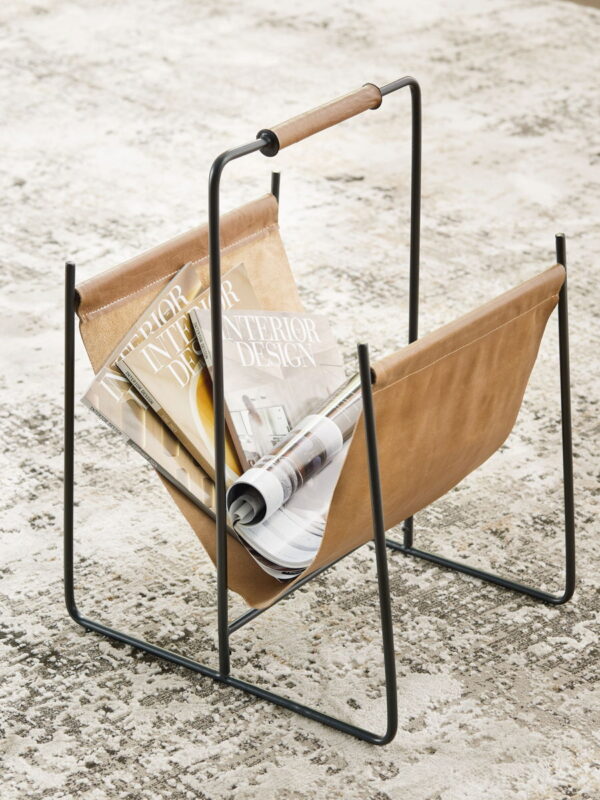 Faronworth - Brown / Black - Magazine Rack - Image 3