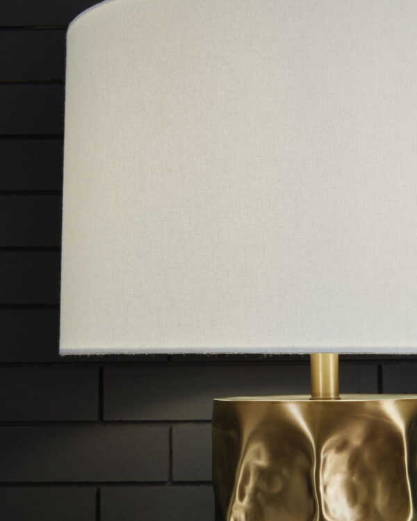 Marshawn - Gold Finish - Metal Table Lamp - Image 3