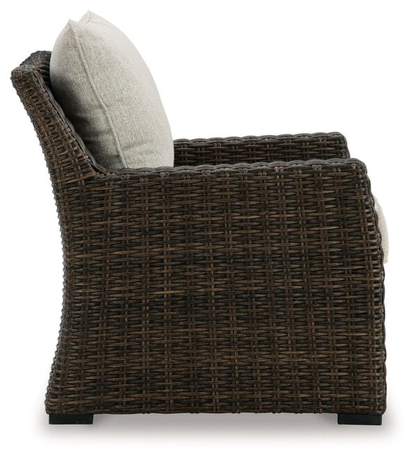 Brook Ranch - Brown - Lounge Chair With Cushion - Image 3