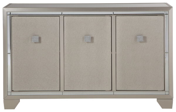 Chaseton - Champagne - Accent Cabinet - Image 3