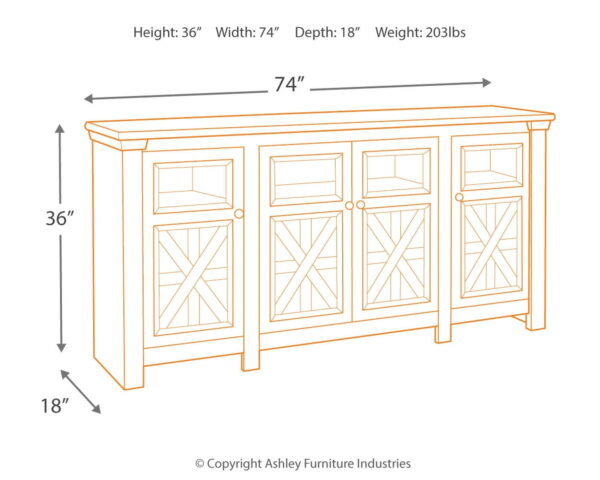 Bolanburg - TV Stand - Image 7