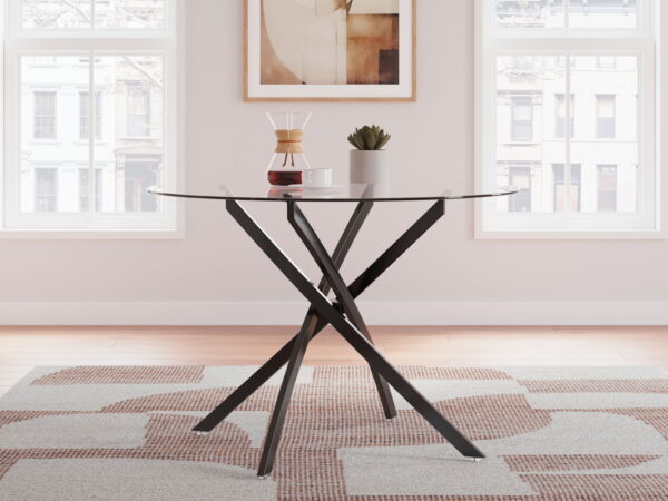 Pharwynn - Black - 5 Pc. - Dining Room Table, 4 Side Chair - Image 3