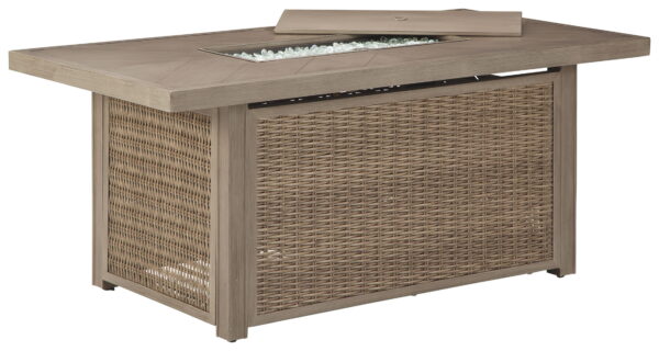 Beachcroft - Rectangular Fire Pit Table - Image 3