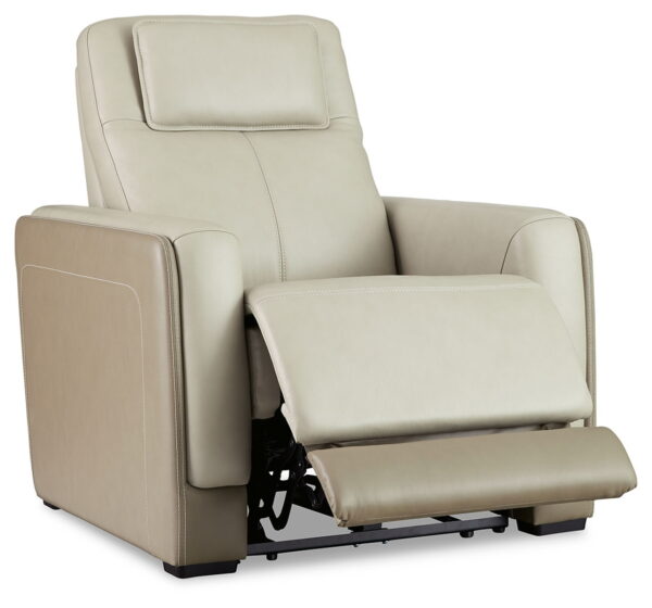 Battleville - Almond - PWR Recliner/Adj Headrest - Image 2