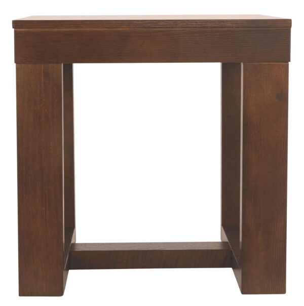 Watson - Dark Brown - Square End Table - Image 2