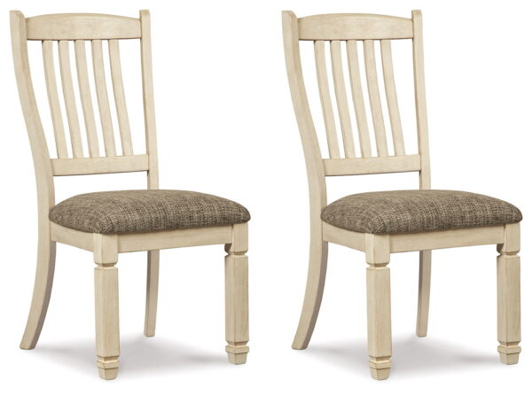 Bolanburg - Brown / Beige - Dining UPH Side Chair (Set of 2) - Rake Back - Image 4