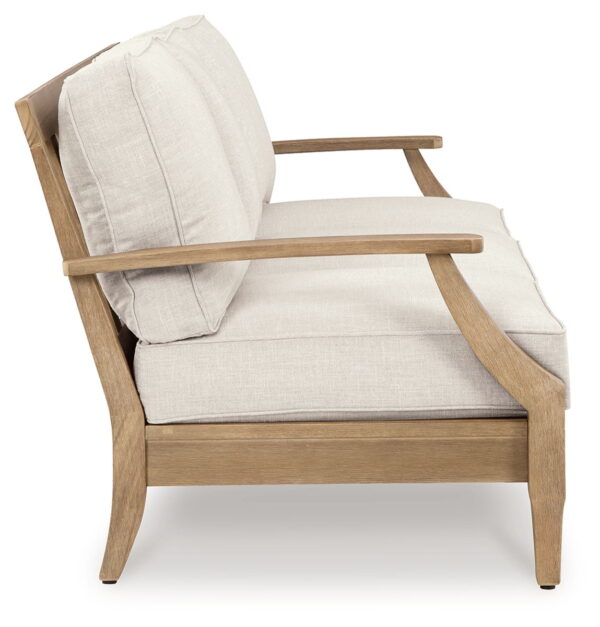 Carter Hall - Beige - Sofa With Cushion - Image 4